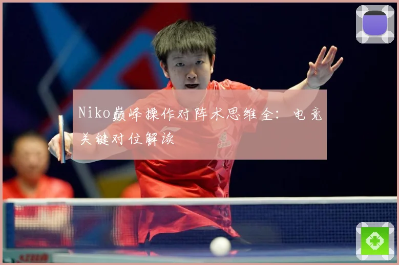 Niko巅峰操作对阵术思维全：电竞关键对位解读